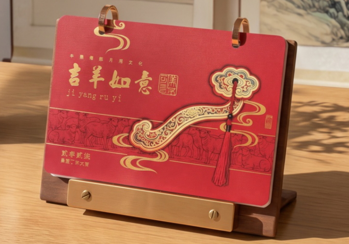 羊年台历上新-吉祥如意